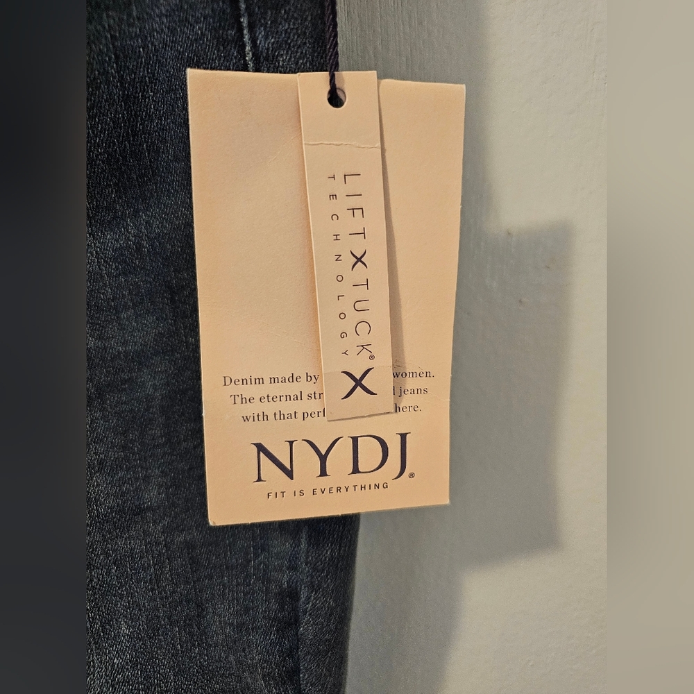 NYDJ Lombard Lift Tuck Bootcut Jeans Stretch Women's Size 16 NWT - Picture 4 of 14